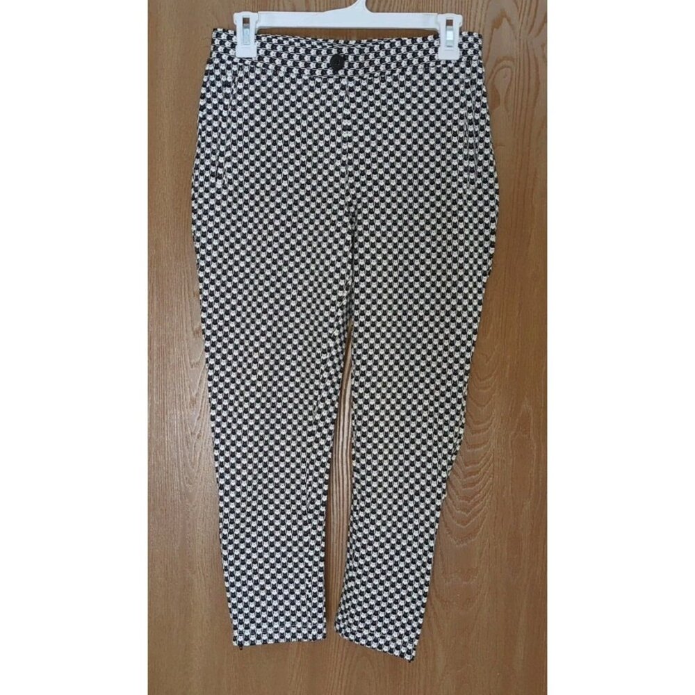 Betabrand Catstooth Skinny-Leg Pencil Dress Yoga Pant Small Short Petite New